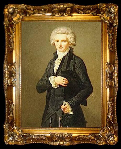 framed  Labille-Guiard, Adelaide Guiard Robespierre, ta009-2